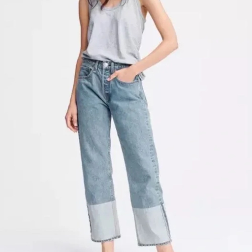 Size.25 Maya High Rise Ankle Straight Jeans- Never worn- NWOT